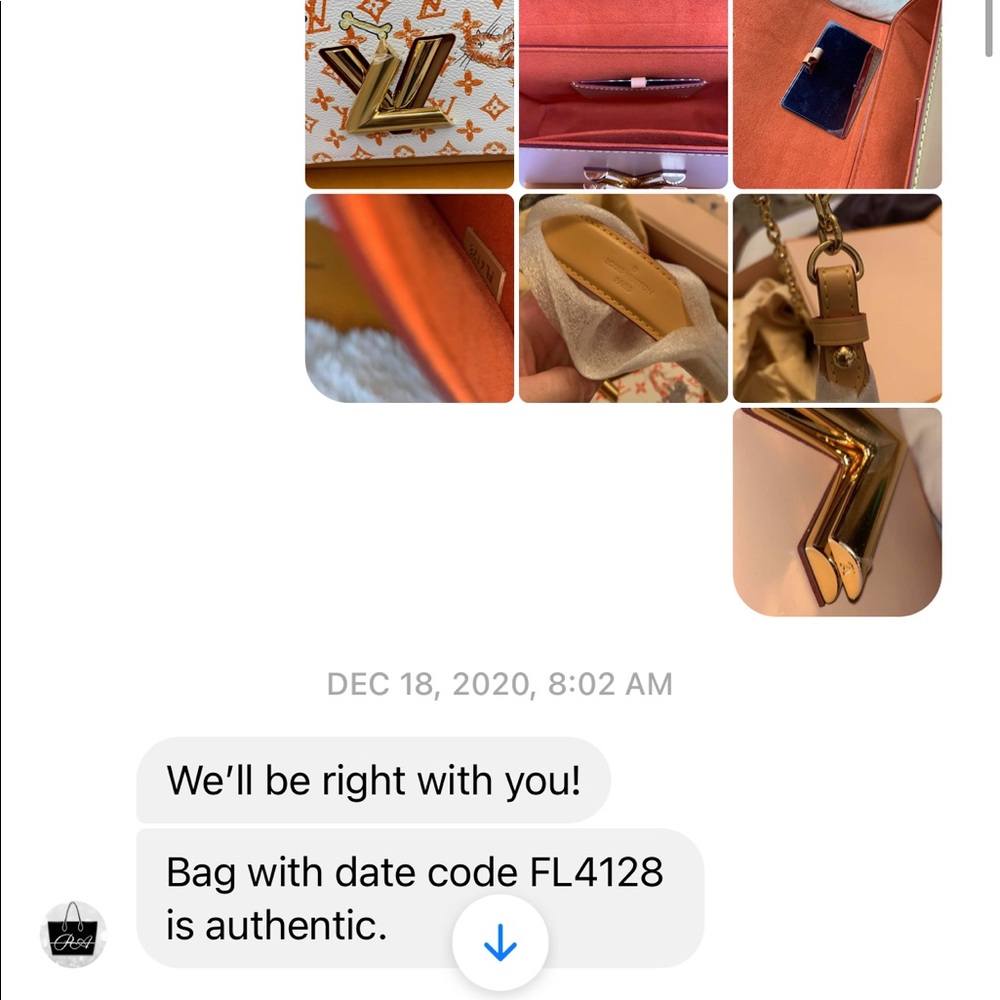 ❌NFS❌Louis Vuitton Catogram Ivory Twist MM bag - Picture 16 of 16